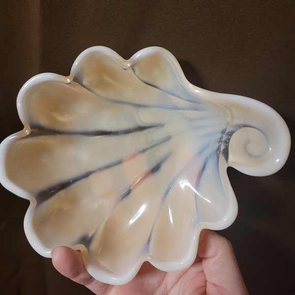 Duncan Miller Glass Other - Vintage Duncan & Miller Sanibel Line opalescent Pink glass candy Dish 1940's‎